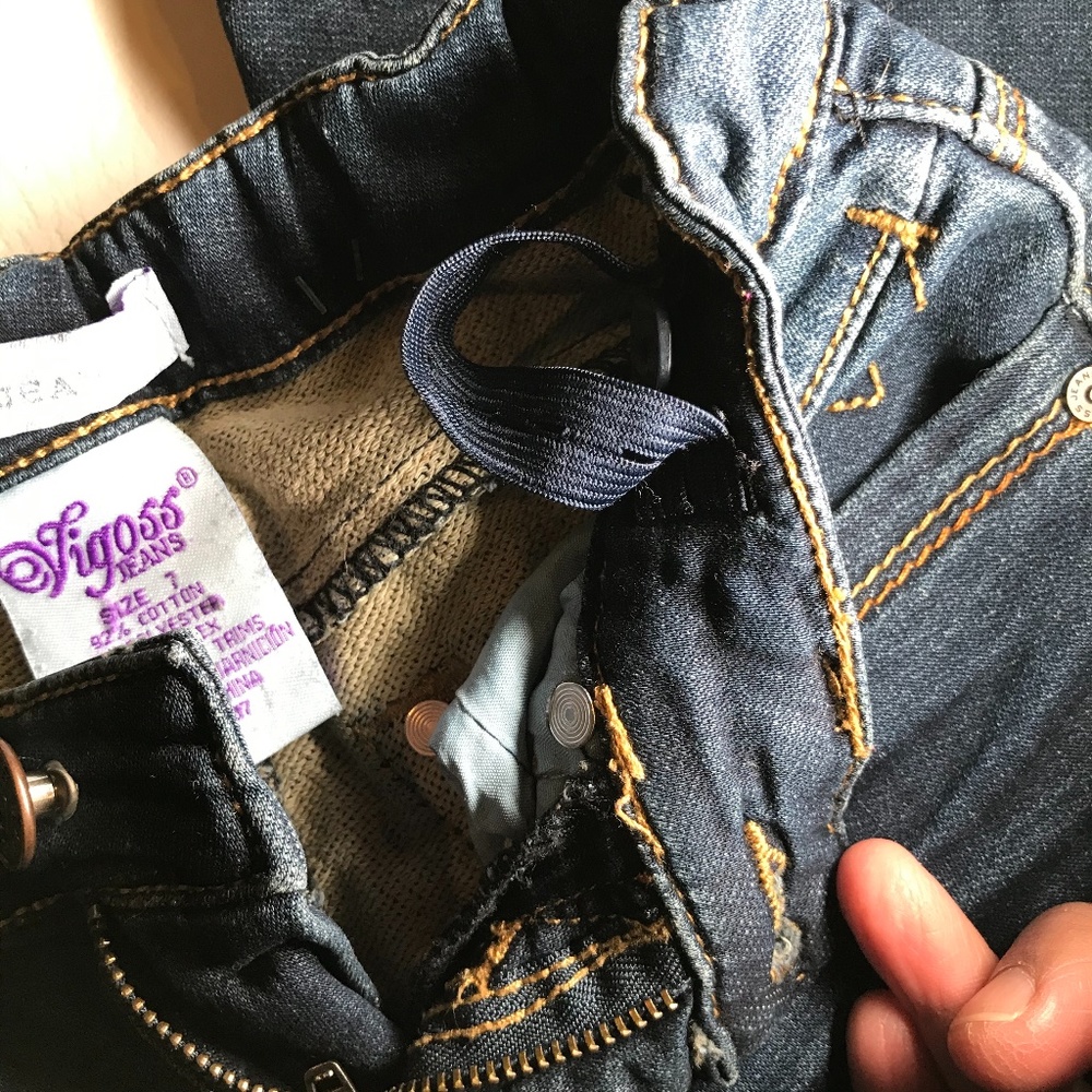 Vigoss Girls Denim Jeans - Picture 8 of 11